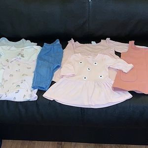 Bundle of Gently Used Baby Girl Clothing
